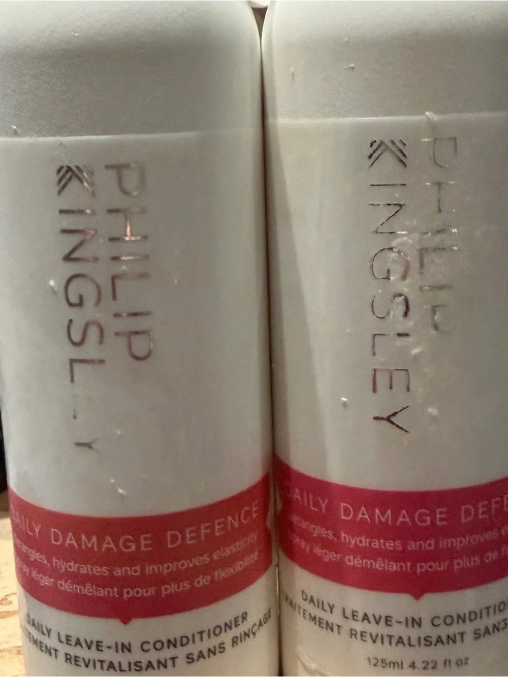 (2) Philip Kingsley Daily Damage Defence Leave-In Conditioner each 4.22 fl oz